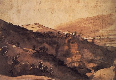 View of Tivoli by Claude Lorrain
